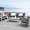 2022 Furniture Trends: Outdoor Rope Corner Sofa Set With Wooden Frame